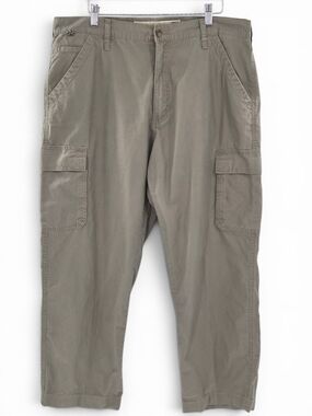 Cabela's Lakeside Casuals Cargo Pants Mens 36x30 Khaki Gorpcore Outdoor Utility